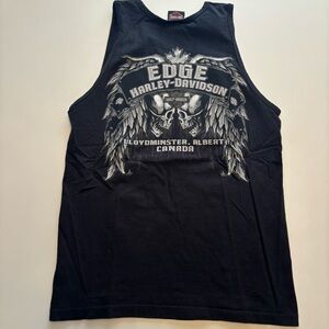 Harley-Davidson Y2K skull Tank Top shirt